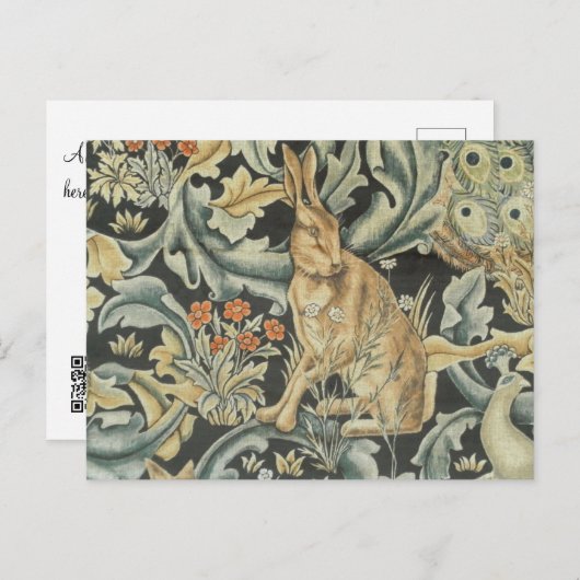 Postkarte - Hare and Bird (Vorne/Hinten)