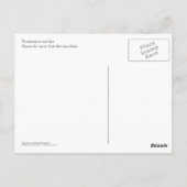 Postkarte: Haus am äußeren Wappen (vertikal) Postkarte (Rückseite)