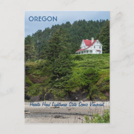 Postkarte: Haus bei Hecata Head (Portrait) Postkarte