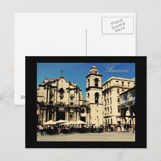 Postkarte Havana (Vorne/Hinten)