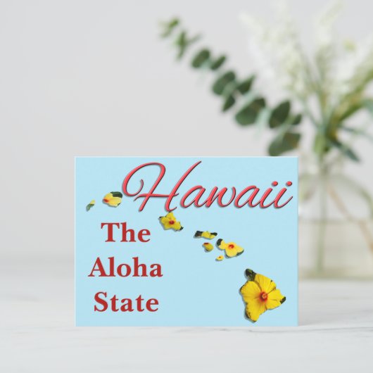 Postkarte - HAWAII (Stehend Vorderseite)