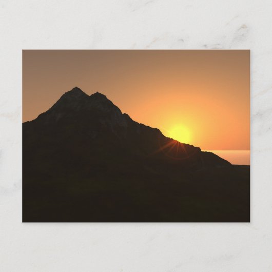 Postkarte "Hawaiian Sunset" (Vorderseite)