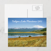 Postkarte Hebgen Lake Montana (Vorne/Hinten)
