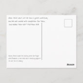 Postkarte Heilpferd von Sherry Jarvis (Rückseite)