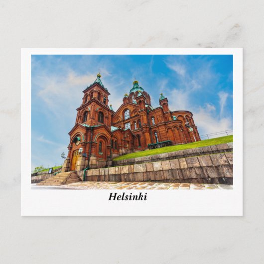 Postkarte Helsinki (Vorderseite)