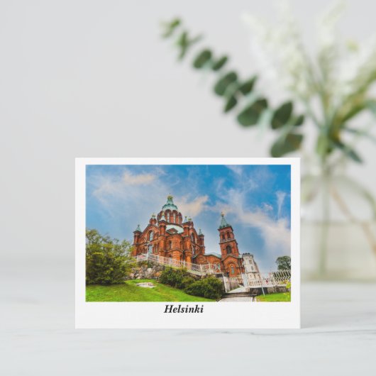 Postkarte Helsinki (Stehend Vorderseite)