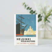 Postkarte Helsinki, Finnland (Stehend Vorderseite)