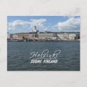 Postkarte Helsinki Hafen, anpassen (Vorderseite)