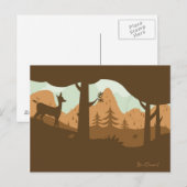 Postkarte "Herbst Landschaft" (Vorne/Hinten)