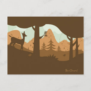 Postkarte "Herbst Landschaft"