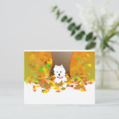 Postkarte - Herbstleeves (Stehend Vorderseite)