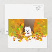 Postkarte - Herbstleeves (Vorne/Hinten)