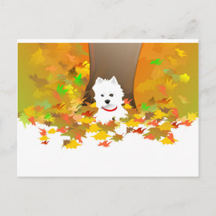 Postkarte - Herbstleeves