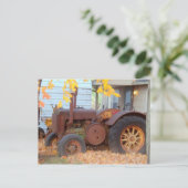 Postkarte "Herbstrost" (Stehend Vorderseite)