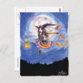 Postkarte "Hester and the Bats" (Vorne/Hinten)