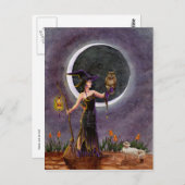 Postkarte "Hester and the Owl" (Vorne/Hinten)