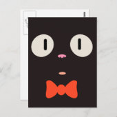 Postkarte "Hexenkatze" (3/3) (Vorne/Hinten)