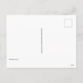 Postkarte - Hibiskus Blossom (Rückseite)