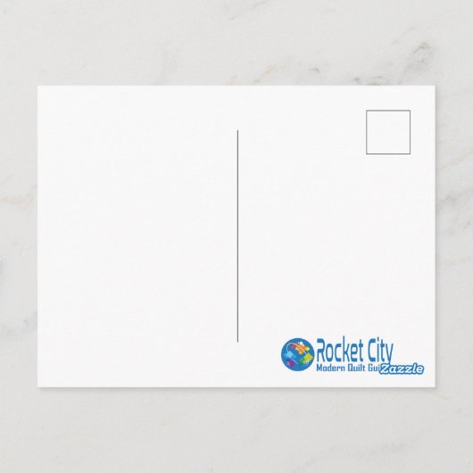 Postkarte - Hier wird es heiß (Rückseite)