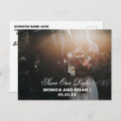 Postkarte, Hochzeitskarte, Einladung zur Hochzeit Postkarte (Vorne/Hinten)