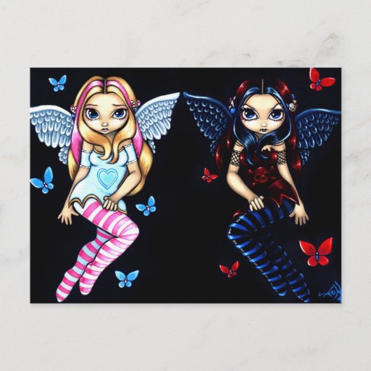 Postkarte "Hoffnung und Verzweiflung" (Vorderseite)