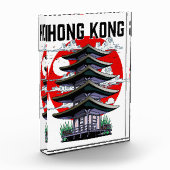 Postkarte Hongkong Fotoblock (Links)