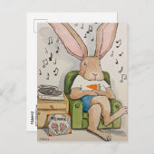 Postkarte hören (Vorne/Hinten)