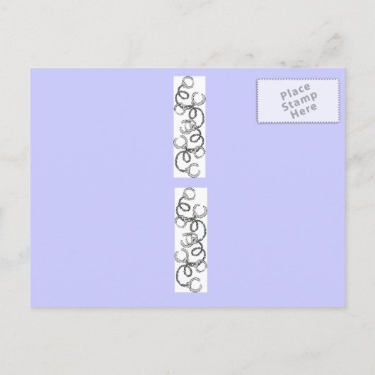 Postkarte "Hören Sie, Sie sind in eine geschlossen (Rückseite)