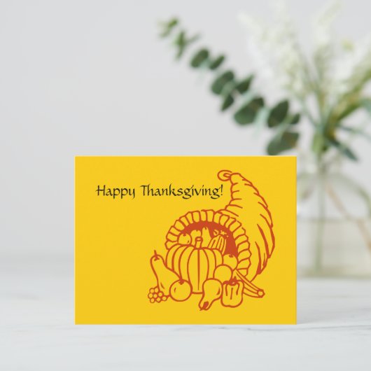 Postkarte - Horn von viel (Stehend Vorderseite)