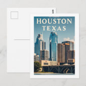 Postkarte Houston Texas (Vorne/Hinten)