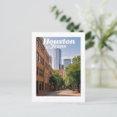 Postkarte Houston Texas (Stehend Vorderseite)