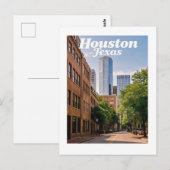 Postkarte Houston Texas (Vorne/Hinten)