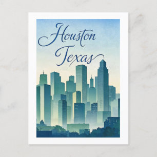 Postkarte Houston Texas
