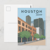 Postkarte Houston Texas (Vorne/Hinten)