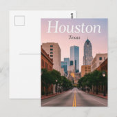 Postkarte Houston Texas (Vorne/Hinten)