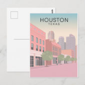 Postkarte Houston Texas (Vorne/Hinten)