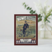 Postkarte: Howe Bicycles & Tricycle Postkarte (Stehend Vorderseite)