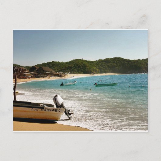 Postkarte: Huatulco Mexico Postkarte (Vorderseite)