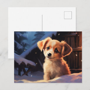 Postkarte Hund 1-3