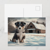 Postkarte Hund Serie 6 04 (Vorne/Hinten)