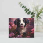 Postkarte Hundehaub (Stehend Vorderseite)