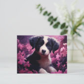 Postkarte Hundehaus (Stehend Vorderseite)