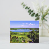 Postkarte: Hundert Acre Pond in Mendon Postkarte (Stehend Vorderseite)