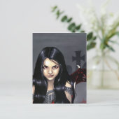 Postkarte "Hungerschmerzen" (Stehend Vorderseite)