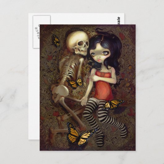 Postkarte "Ich bin fast bei dir" (Vorne/Hinten)