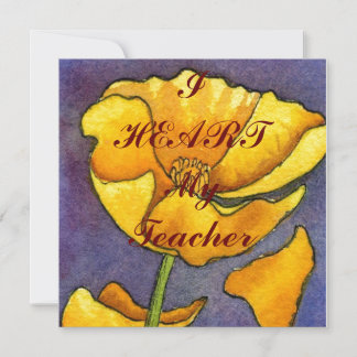 Postkarte "Ich höre meinen Lehrer"