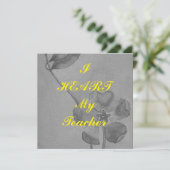 Postkarte "Ich höre meinen Lehrer" (Stehend Vorderseite)