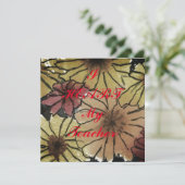 Postkarte "Ich höre meinen Lehrer" (Stehend Vorderseite)