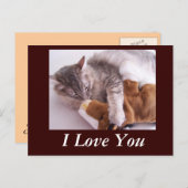 Postkarte, ich Liebe Sie Postkarte (Vorne/Hinten)