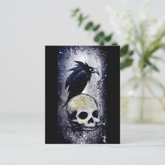 Postkarte "Ich warte" (Stehend Vorderseite)